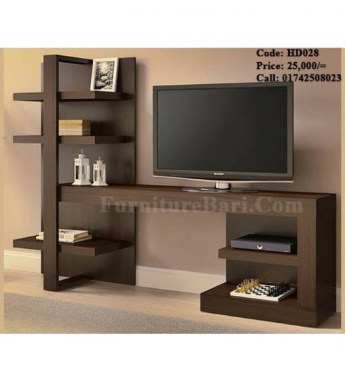 Wooden Modern TV Trolley HD028 Online Furniture Shopping in